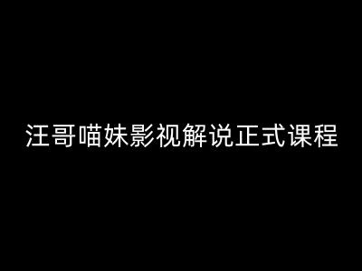 汪哥影视解说正式课程：剪映/PR教学/视解说剪辑5大黄金法则/全流程剪辑7把利器等等-米壳知道—知识分享平台