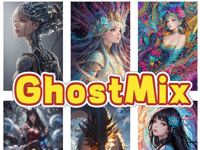 StableDiffusion大模型系列—二次元大模型—GhostMix-米壳知道—知识分享平台