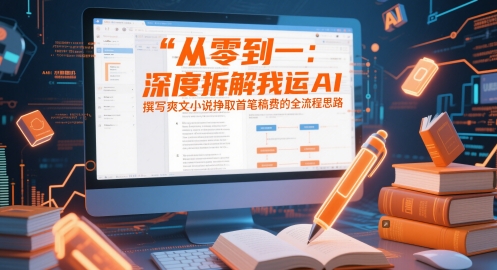 从零到一：深度拆解我运用AI撰写爽文小说挣取首笔稿费的全流程思路-米壳知道—知识分享平台