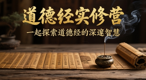 道德经实修营，一起探索道德经的深邃智慧-米壳知道—知识分享平台
