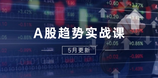 A股趋势实战课：主力动向+政策红利，2025全年策略5月更新-米壳知道—知识分享平台