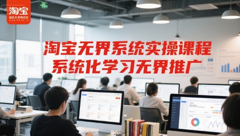 淘宝无界系统实操课程，系统化学习无界推广-米壳知道—知识分享平台