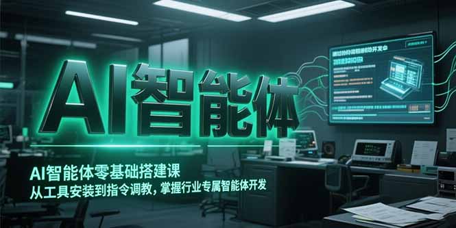 AI智能体零基础搭建课，从工具安装到指令调教，掌握行业专属智能体开发…-米壳知道—知识分享平台
