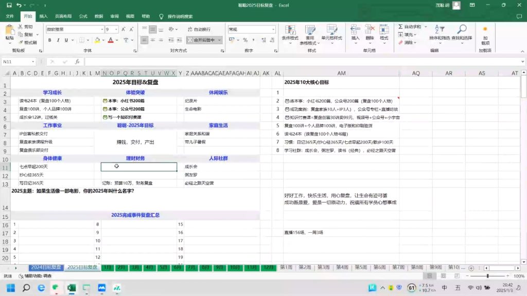 图片[2]-2025目标管理全攻略，复盘过去加规划未来，建立持续成长系统-米壳知道—知识分享平台