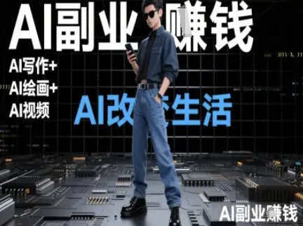 AI改变生活(Ai写作+AI绘画+Ai视频)，AI副业挣钱-米壳知道—知识分享平台