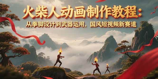 火柴人短视频-纸上谈兵，独一无二的视频展示风格，国风，战争动画，短视频差异化新赛道-米壳知道—知识分享平台