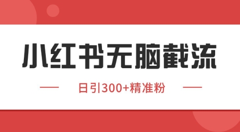 小红书截流同行客源，独家野路子获客玩法 日引200+暴力获客【揭秘】-米壳知道—知识分享平台