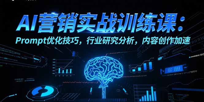 AI营销实战训练课：Prompt优化技巧，行业研究分析，内容创作加速-米壳知道—知识分享平台