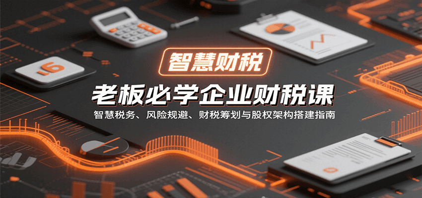 老板必学企业财税课：智慧税务、风险规避、财税筹划与股权架构搭建指南-米壳知道—知识分享平台