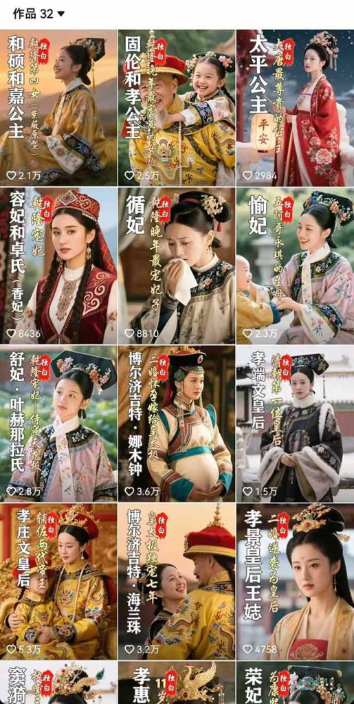 图片[4]-历史女性人物创作课：独白文案+AI克隆+蒙版剪辑，3个月涨粉22w+副业月入3w-米壳知道—知识分享平台