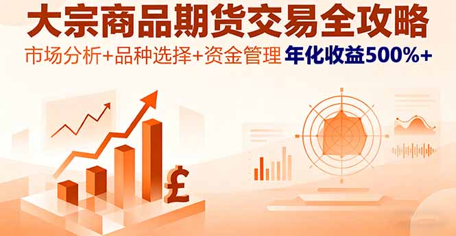 大宗商品期货交易全攻略，市场分析+品种选择+资金管理，年化收益500%+-米壳知道—知识分享平台