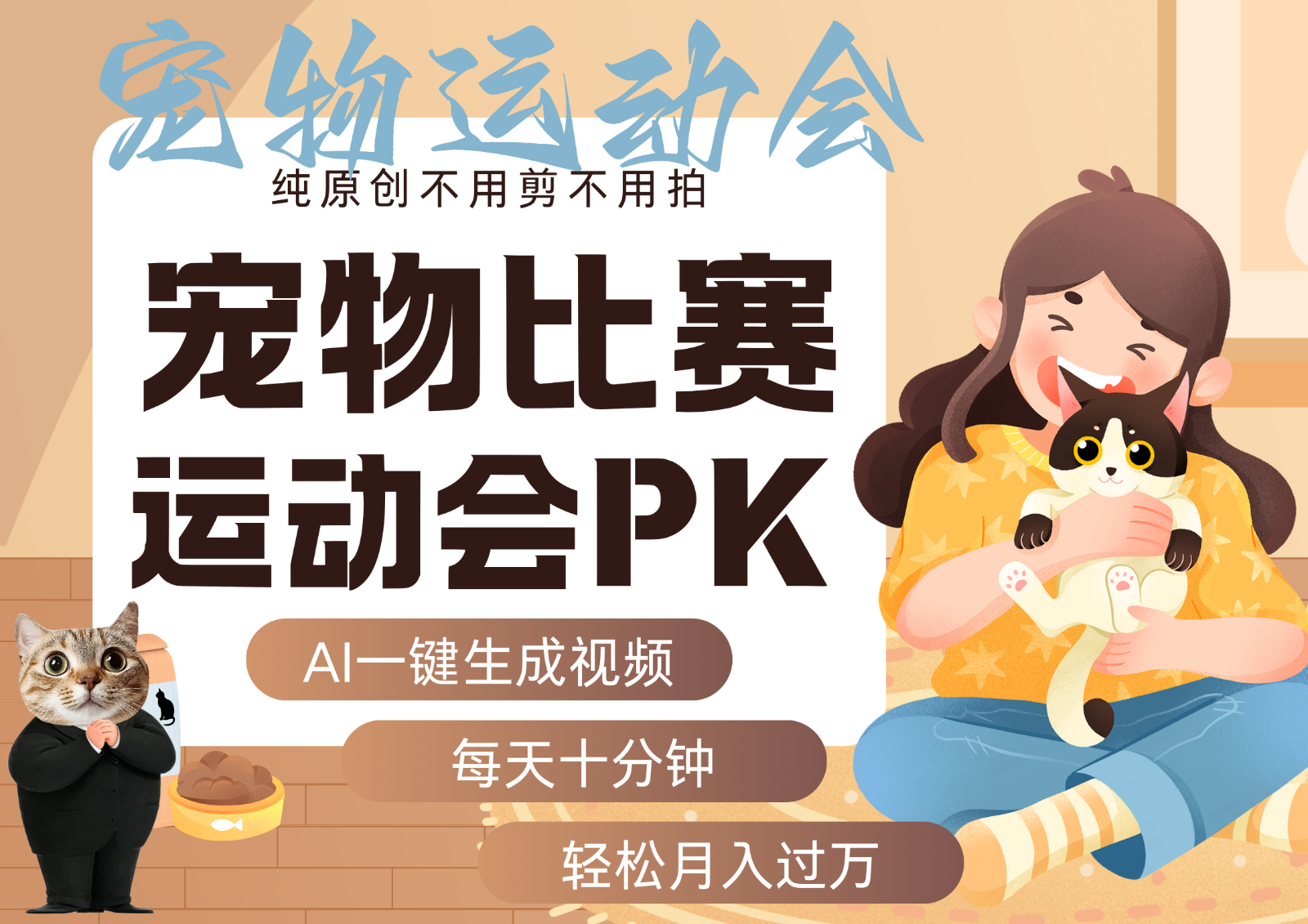 AI萌宠运动员跳水 射击 篮球 足球比赛 每天十分钟 附详细提示词文案库 代替做…-米壳知道—知识分享平台