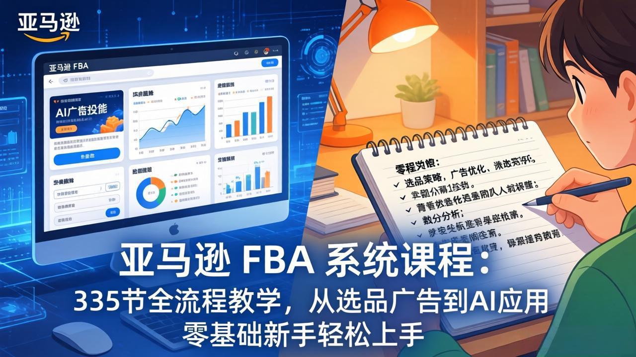亚马逊 FBA 系统课程(更新26年3月-米壳知道—知识分享平台