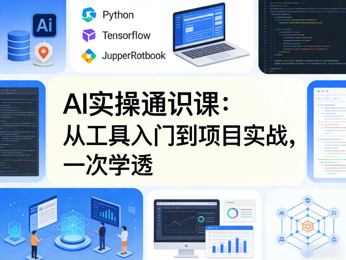 AI实操通识课，从工具入门到项目实战，一次学透-米壳知道—知识分享平台