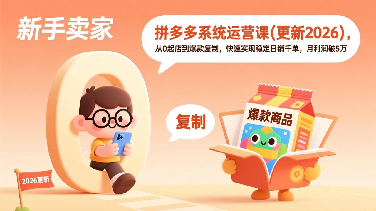 拼多多系统运营课(更新3月-米壳知道—知识分享平台