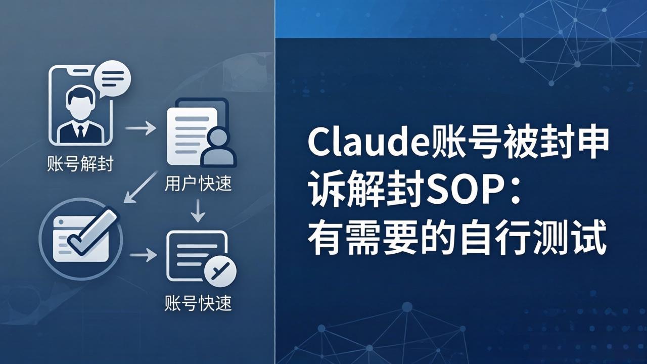 Claude账号被封申诉解封SOP：有需要的自行测试-米壳知道—知识分享平台