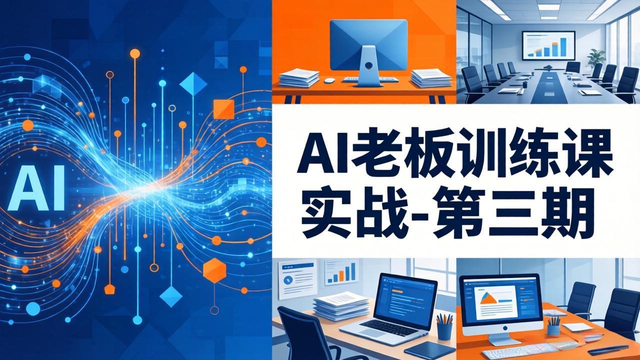 AI老板训练课实战-第三期:AI+内容应用落地教学,从0到1打通AI变现完整路径-米壳知道—知识分享平台