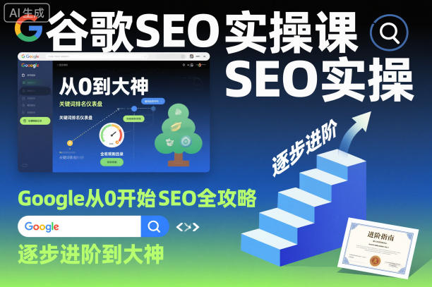 谷歌SEO实操课，Google从0开始SEO全攻略，逐步进阶到大神(更新26年)-米壳知道—知识分享平台