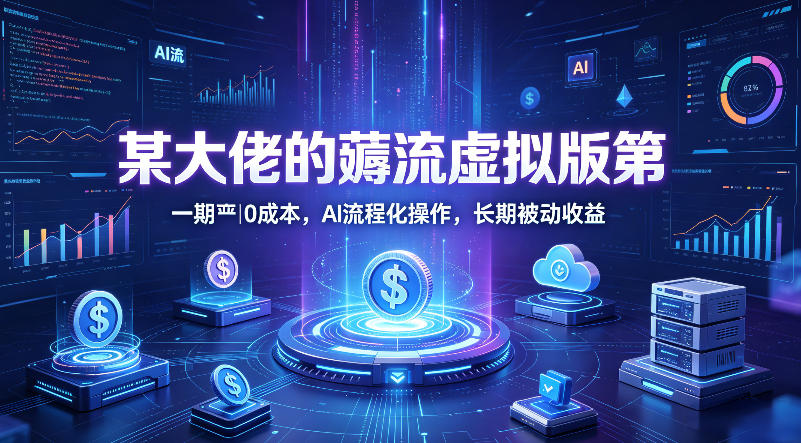 某大佬的薅流虚拟版第一期丨0成本，AI流程化操作，长期被动收益-米壳知道—知识分享平台