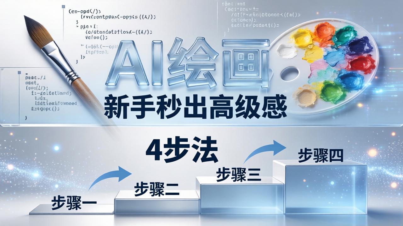 AI绘画入门别再硬磕了！即梦4步法：万能提示词公式+BRTR框架，新手秒出高级感-米壳知道—知识分享平台