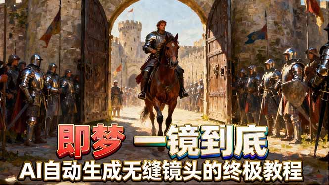 即梦AI一镜到底终极教程，智能补帧+运镜技巧，AI自动生成无缝丝滑长镜头高效出片-米壳知道—知识分享平台