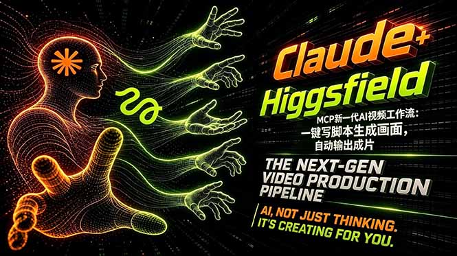 Claude+Higgsfield MCP新一代AI视频工作流：一键写脚本生成画面，自动输出成片-米壳知道—知识分享平台