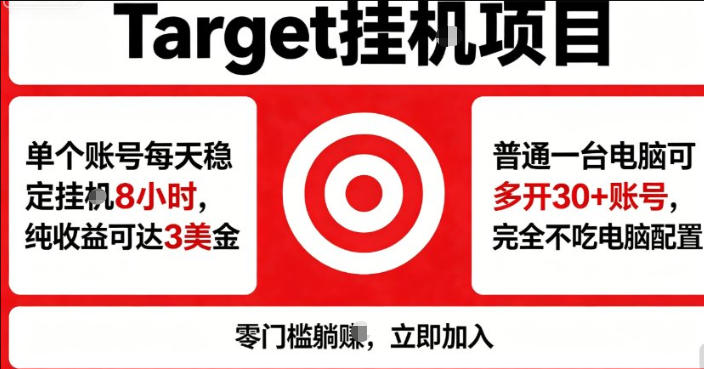 海外平台Target商品浏览曝光，24小时运行无需人工值守，日收益100美刀+电脑可多开【揭秘】-米壳知道—知识分享平台