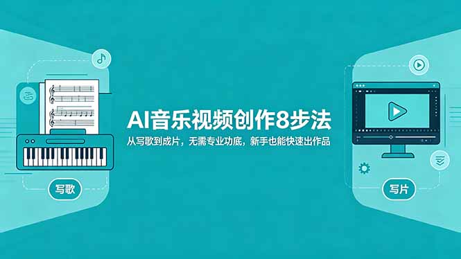 AI音乐视频创作8步法：从写歌到成片，无需专业功底，新手也能快速出作品-米壳知道—知识分享平台