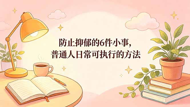 付费文章：防止抑郁的6件小事，普通人日常可执行的方法-米壳知道—知识分享平台