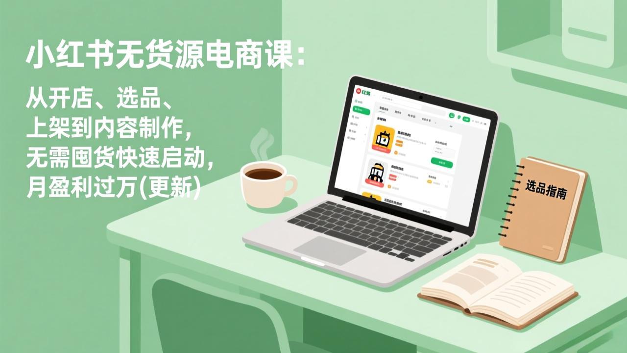 小红书无货源电商课(5月12更新-米壳知道—知识分享平台