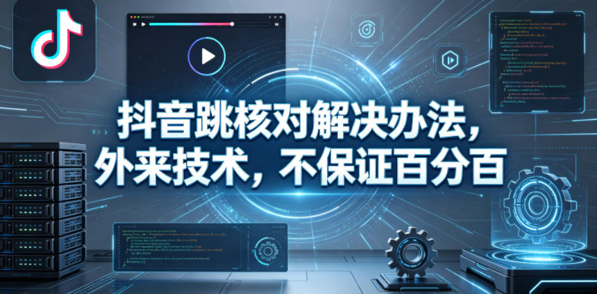 抖音跳核对解决办法，外来技术，不保证百分百-米壳知道—知识分享平台