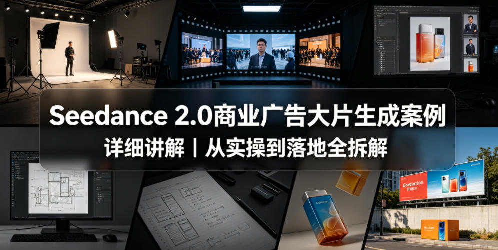 Seedance 2.0商业广告大片生成案例详细讲解｜从实操到落地全拆解-米壳知道—知识分享平台