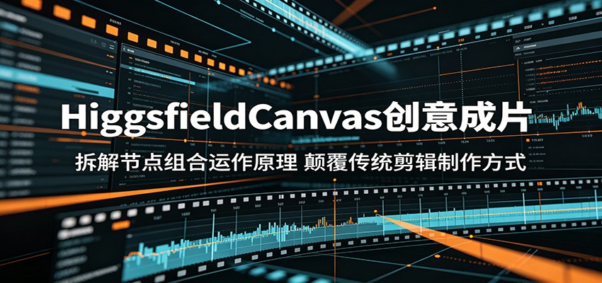 HiggsfieldCanvas创意成片：拆解节点组合运作原理，颠覆传统剪辑制作方式-米壳知道—知识分享平台