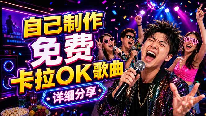免费卡拉OK歌曲制作全攻略：音轨分离字幕制作，零基础快速做出专业K歌视频-米壳知道—知识分享平台