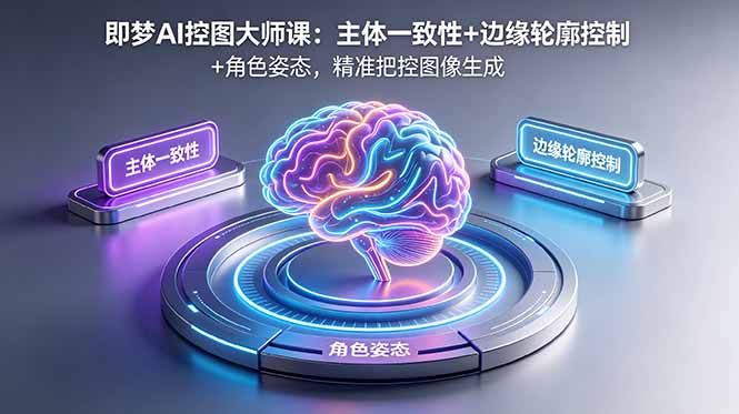 即梦AI控图大师课：主体一致性+边缘轮廓控制+角色姿态，精准把控图像生成-米壳知道—知识分享平台