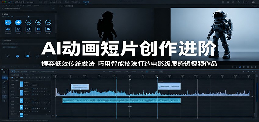 AI动画短片创作进阶：摒弃低效传统做法，巧用智能技法打造电影级质感短视频作品-米壳知道—知识分享平台