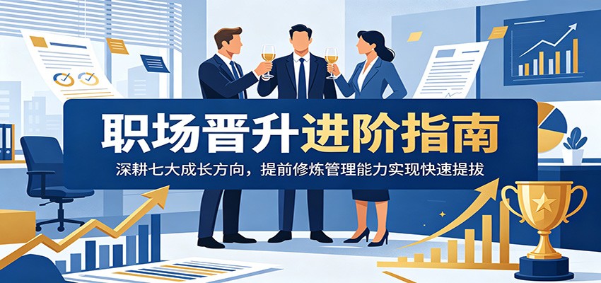 职场晋升进阶指南：深耕七大成长方向，提前修炼管理能力实现快速提拔-米壳知道—知识分享平台