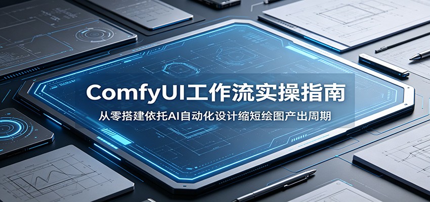 ComfyUI 工作流实操指南：从零搭建依托AI自动化设计缩短绘图产出周期-米壳知道—知识分享平台