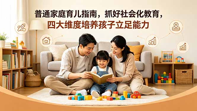 付费文章:普通家庭育儿指南,抓好社会化教育,四大维度培养孩子立足能力-米壳知道—知识分享平台