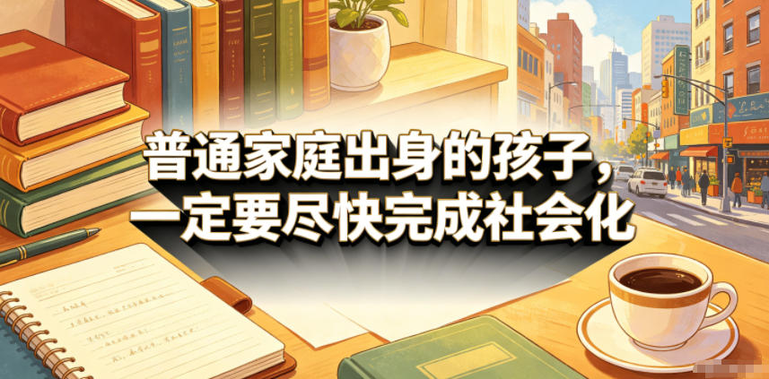 付费文章：普通家庭出身的孩子，一定要尽快完成社会化-米壳知道—知识分享平台