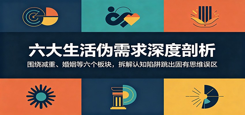 六大生活伪需求深度剖析：围绕减重、婚姻等六个板块，拆解认知陷阱跳出固有思维误区-米壳知道—知识分享平台