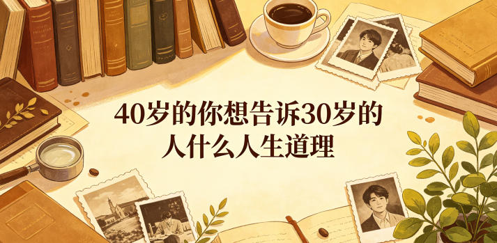 公众号付费文章：40岁的你想告诉30岁的人什么人生道理？-米壳知道—知识分享平台