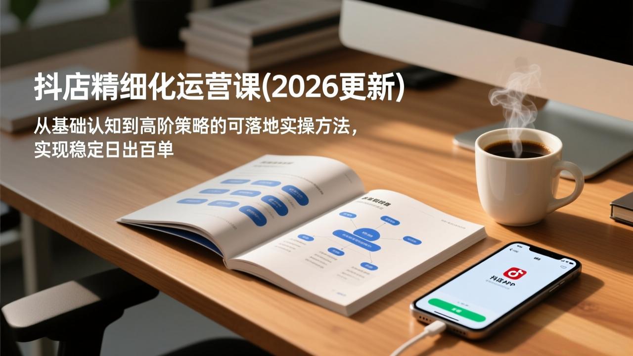 抖店精细化运营课(更新6月-米壳知道—知识分享平台