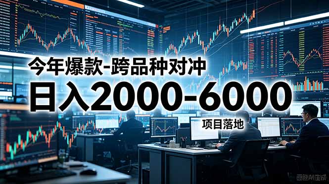 今年爆款-跨品种对冲日入2000-6000，项目落地！-米壳知道—知识分享平台