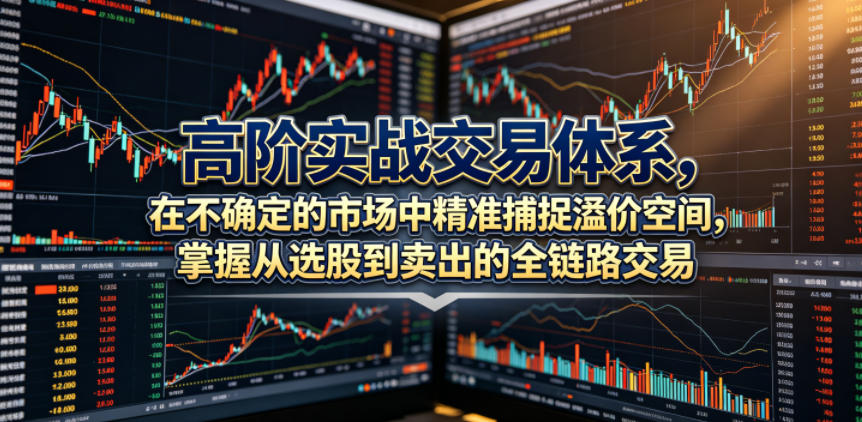 高阶实战交易体系，在不确定的市场中精准捕捉溢价空间，掌握从选股到卖出的全链路交易心法(更新6月)-米壳知道—知识分享平台