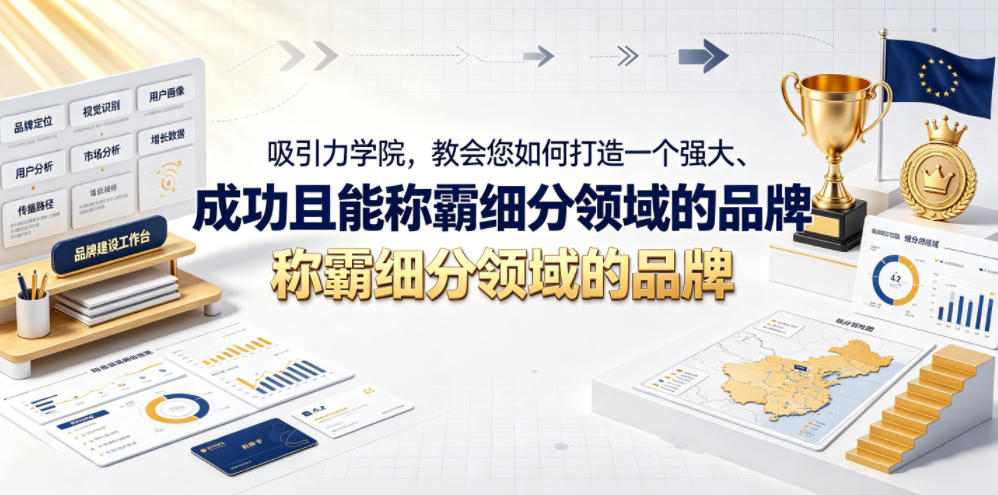 吸引力学院，教会您如何打造一个强大、成功且能称霸细分领域的品牌！【原创双语字幕】-米壳知道—知识分享平台
