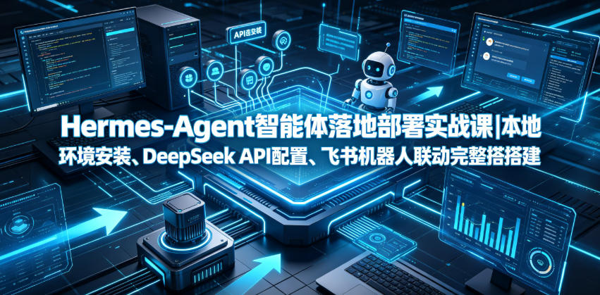 Hermes-Agent智能体落地部署实战课｜本地环境安装、DeepSeek API配置、飞书机器人联动完整搭建教程-米壳知道—知识分享平台