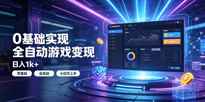 0基础实现全自动游戏变现，日入1k+，小白直接上手搞钱！【揭秘】-米壳知道—知识分享平台