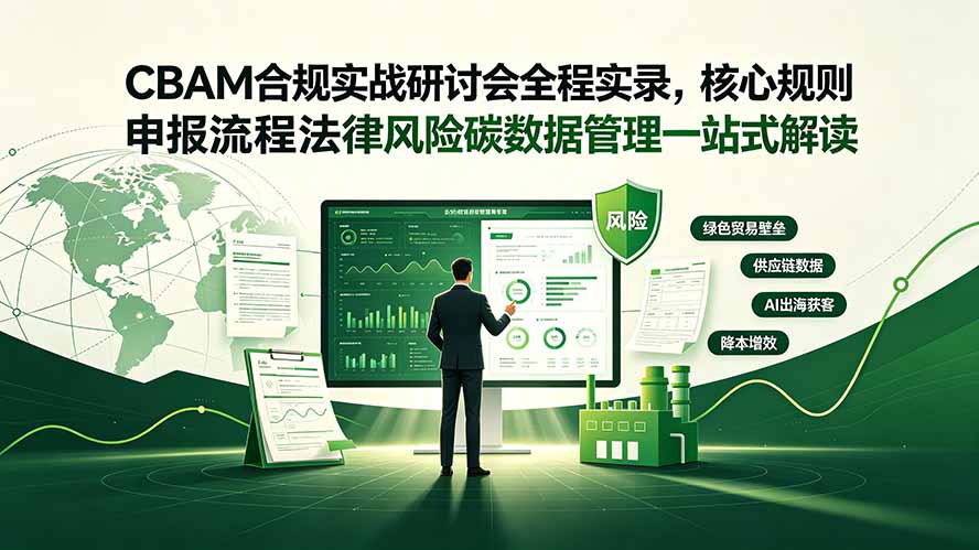 CBAM合规实战研讨会全程实录，核心规则申报流程法律风险碳数据管理一站式解读-米壳知道—知识分享平台