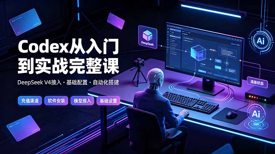 Codex从入门到实战完整课｜充值·安装·接入DeepSeek，记忆·插件·Skill·CLI·MCP全拆解-米壳知道—知识分享平台